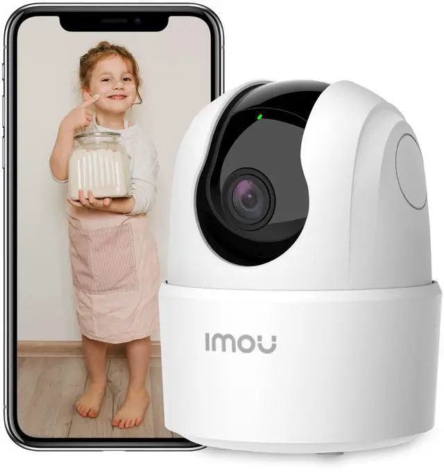 Main image of Imou 2K WiFi Security Camera Indoor Pet Dog Baby Camera with AI Human/Motion/Sound Detection, 360° Wireless IP Home Security Camera, Smart Tracking, Siren, Night Vision, 2-Way Audio, Works with Alexa