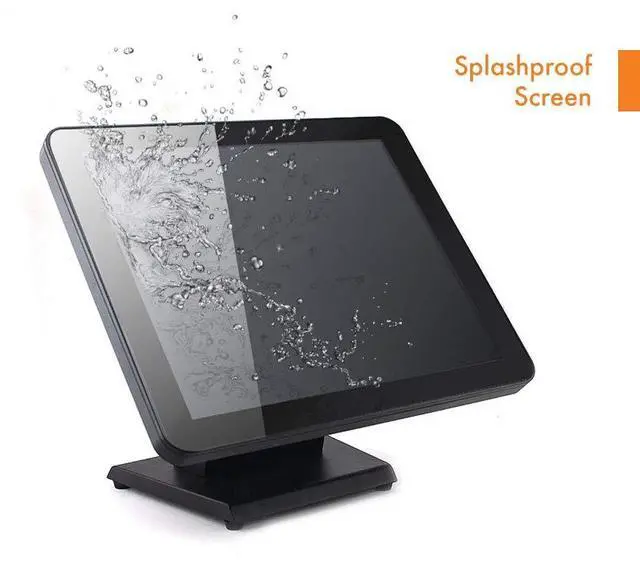 Alt view image 5 of 5 - Angel POS 17-Inch Capacitive LED Backlit Multi-Touch Monitor, True Flat Seamless Design Touchscreen, VGA