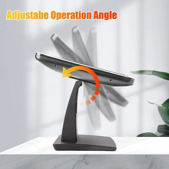 Alt view image 4 of 5 - Angel POS 17-Inch Capacitive LED Backlit Multi-Touch Monitor, True Flat Seamless Design Touchscreen, VGA