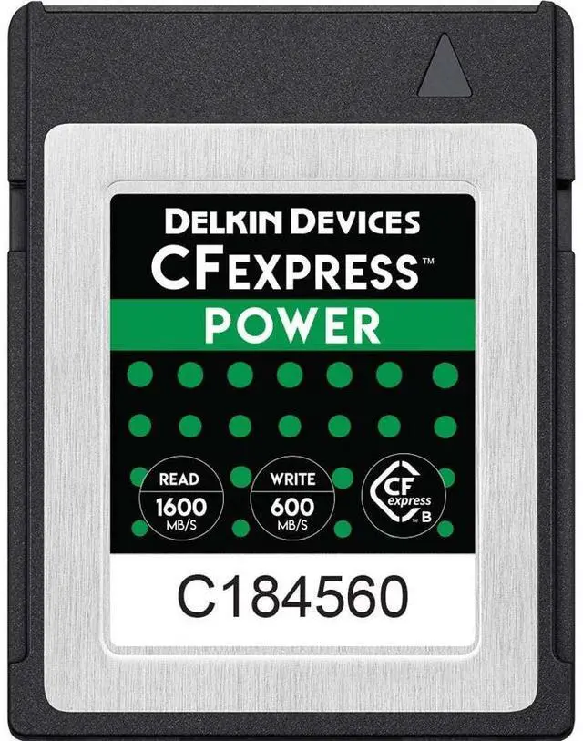 Main image of Delkin Devices 256GB POWER CFexpress Type B Memory Card (DCFX1-256)