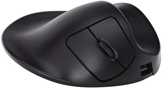 Main image of Hippus M2WB-LC Wired Light Click HandShoe Mouse (Right Hand, Medium, Black)