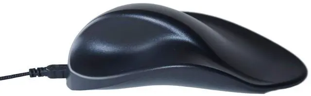 Alt view image 3 of 4 - HANDSHOEMOUSE The ONLY Mouse That FITS Like A Glove Hippus S2WB-LC Wired Light Click Handshoe Mouse (Right Hand, Small, Black)