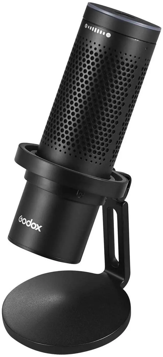Main image of GODOX EM68G RGB USB Condenser Microphone, Professional USB Microphone Kit with Foldable Table Stand & Headphone Output, Volume Control, USB Type C with iOS, PC and Mac for Recording, Gaming, YouTube