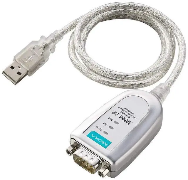 Main image of Moxa UPort 1150 USB to 1-Port RS-232/422/485 Serial Converter, 921.6Kbps, 15KV ESD Protection, mini DB9F-to-TB