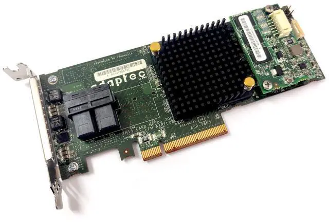 Alt view image 2 of 5 - Adaptec RAID 7805 Storage Controller 2274100-R