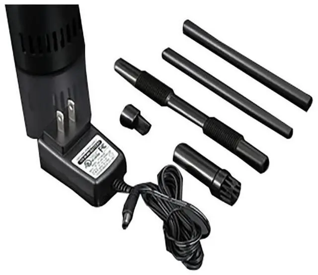 Alt view image 2 of 5 - Canless Air O2 Industrial Hurricane Compressed Air Duster | Cordless, Rechargeable Air Blower for Cleaning Keyboards, Computers, 5 Attachments - Black