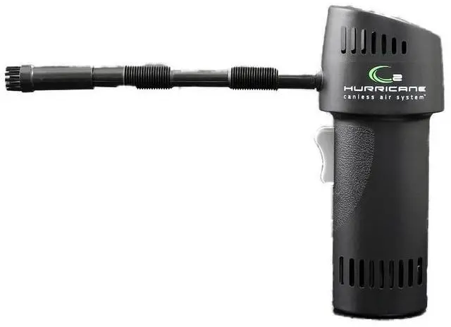 Alt view image 4 of 5 - Canless Air O2 Industrial Hurricane Compressed Air Duster | Cordless, Rechargeable Air Blower for Cleaning Keyboards, Computers, 5 Attachments - Black