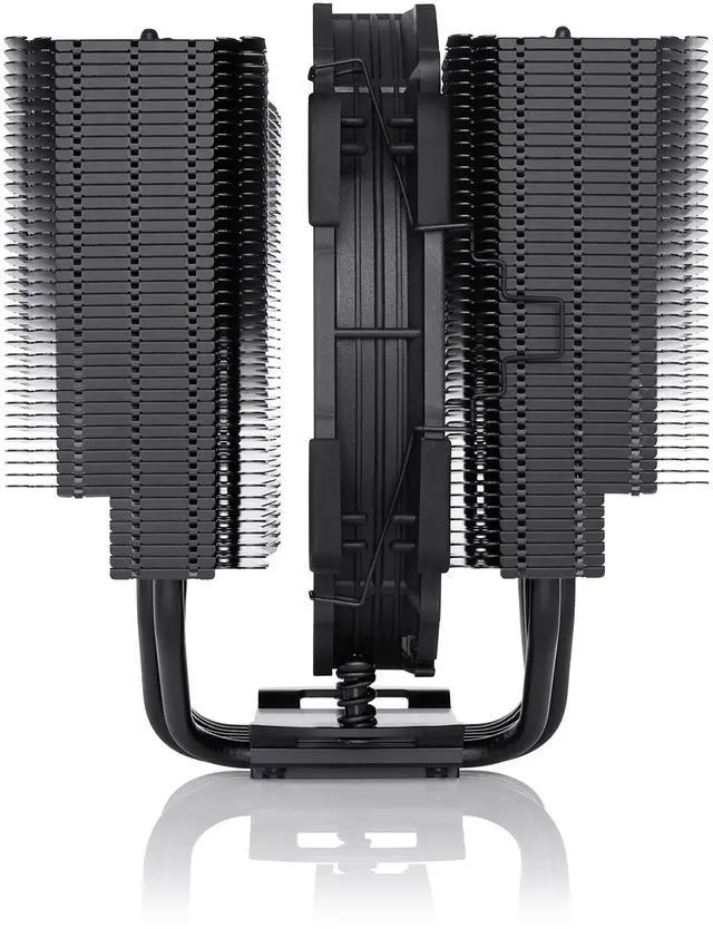 Alt view image 3 of 5 - Noctua NH-D15S chromax.Black, Premium Dual-Tower CPU Cooler with NF-A15 PWM 140mm Fan (Black)