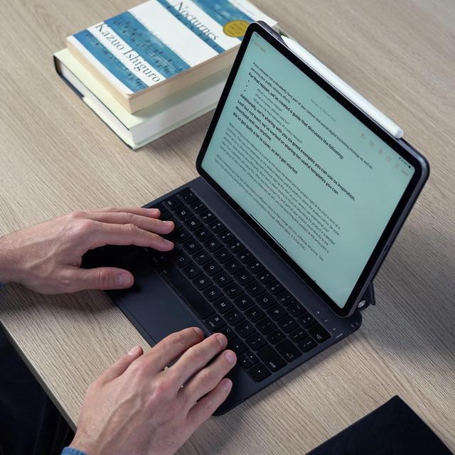 Alt view image 5 of 5 - mobee Magic Keyboard Case for iPad Pro 11 inch (4th/3rd/2nd/1st) Gen & iPad Air 11 inch (M3/M2, 2025/2024)& 10.9" iPad Air 5th &4th Generation, Magnetic Keyboard Case, Multi-Touch Trackpad, Backlit