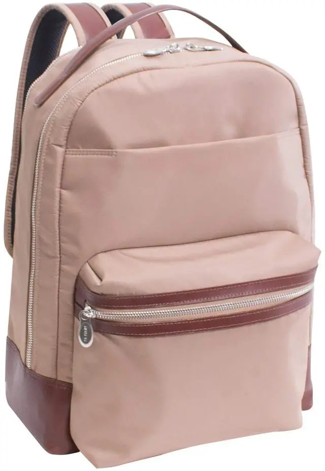 Main image of McKLEIN 15" Nylon Dual Compartment Laptop Backpack- PARKER- Khaki