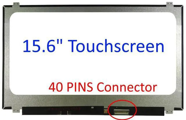 Main image of New 15.6" Screen Compatible with B156XTK01.0 LTN156AT40-D0 N156BGN-E41 N156BGN-E42 N156BGN-E31 HD Touch Screen Slim Glossy Touch Laptop Replacement Screen