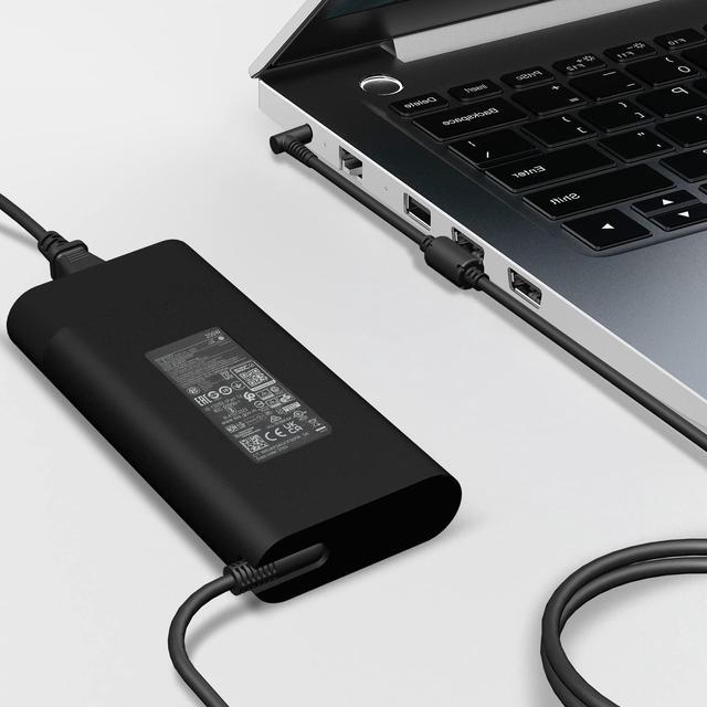 Alt view image 4 of 5 - 200W AC Charger Fit for HP Omen Pavilion 15 16 17 Victus 15 16 Zbook 15 17 ZBook Fury Create Studio Envy 15 2020 TPN-DA10 Gaming Laptop Power Adapter Supply