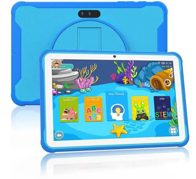 Main image of okulaku Kids Tablet 10.1 inch Tablet for Kids with 32GB Storage, Parent Control, Education APP Preinstalled, WiFi,Dual Camera & YouTube