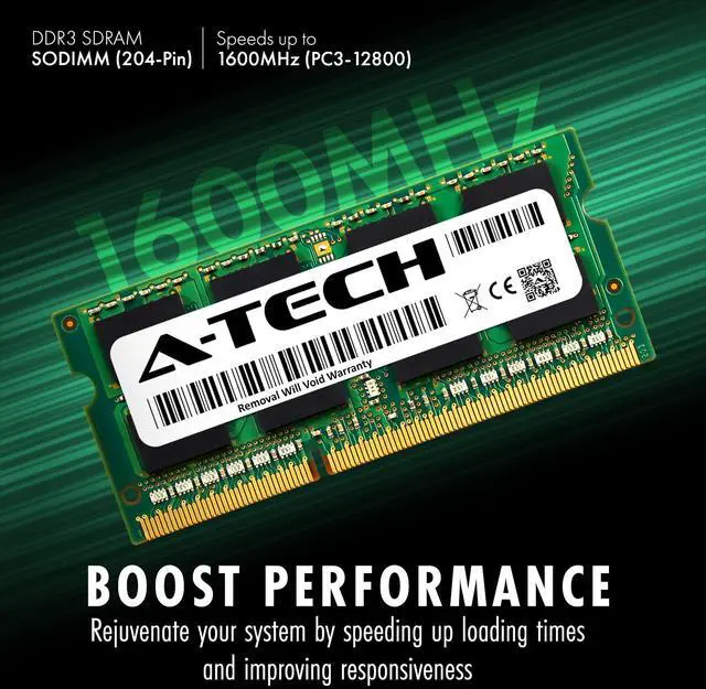 Alt view image 4 of 5 - A-Tech 32GB Kit (4x8GB) RAM for Apple iMac (Late 2012, Late 2013, Late 2014, Mid 2015) | DDR3 1600MHz PC3-12800 SODIMM 204-Pin Memory Upgrade