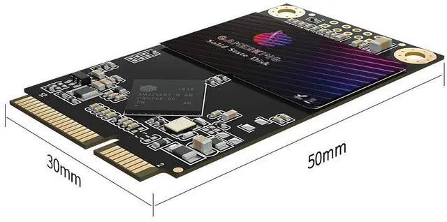 Alt view image 2 of 5 - Gamerking SSD MSATA 64GB High Performance Internal Solid State Drive for Desktop Laptop 5 Unit Package Pack [64GB(5 Packs),MSATA]