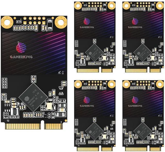Main image of Gamerking SSD MSATA 64GB High Performance Internal Solid State Drive for Desktop Laptop 5 Unit Package Pack [64GB(5 Packs),MSATA]