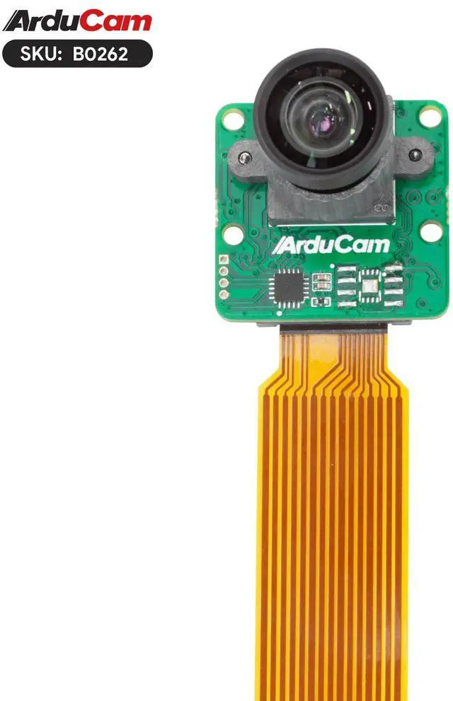 Alt view image 3 of 5 - Arducam HQ Camera for Raspberry Pi, 12MP IMX477, Low Distortion M12 Lens, 25 * 24mm Camera Board Compatible with Pi 5, 4, 3/3B+, and Zero 2W