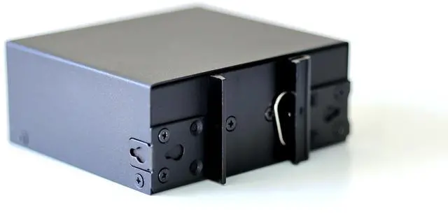 Alt view image 5 of 5 - WIWAV WDH-8GT-DC 10/100/1000Mbps Unmanaged 8-Port Gigabit Industrial Ethernet Switches with DIN Rail/Wall-Mount (UL Listed, Fanless, -30°C~75°C)
