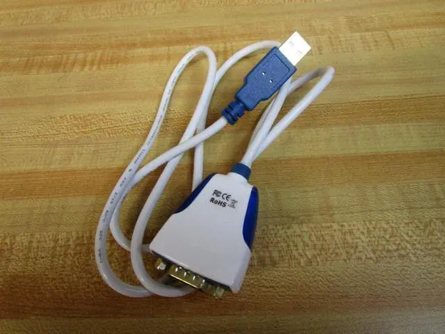 Alt view image 3 of 5 - FTDI US232R-100-BULK, Cable, Assembly; USB-RS232; 9 COND; 24AWG; 1M; USB-A, DB9 Male; W/LEDs