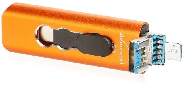 Alt view image 2 of 5 - AVOMOCO 3.1 512GB 3 in 1 Photo Backup Stick for Android Phones with Micro/Type C/USB C Ports,Galaxy,LG,Google Pixel,Moto,Hua Wei and Tablets,Pc etc