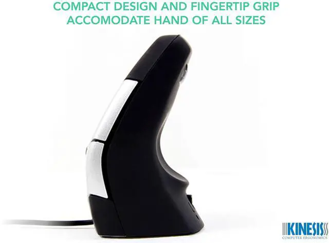 Alt view image 5 of 5 - DXT Ergonomic Vertical Mouse for Left and Right Hand PD7DXT 2