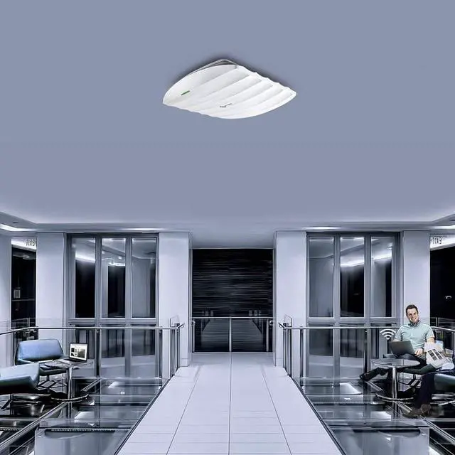 Alt view image 2 of 5 - TP-Link EAP245 V3 | Omada AC1750 Gigabit Wireless Access Point | Business WiFi Solution w/ Mesh Support, Seamless Roaming & MU-MIMO | PoE Powered | SDN Integrated | Cloud Access & Omada App | White