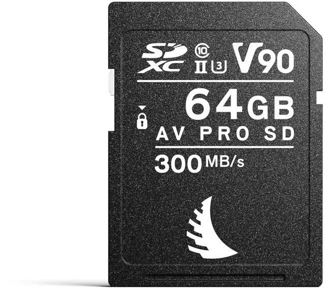 Alt view image 2 of 3 - Angelbird AV PRO SD V90 64 GB - SDXC UHS-II Memory Card - up to 6K RAW - High-Speed - for Burst Photography and High-Bitrate Video Production