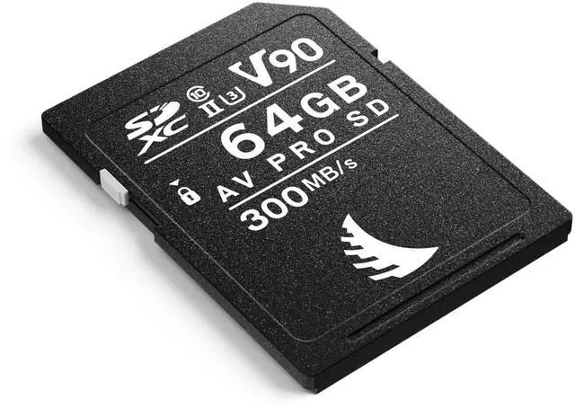 Alt view image 3 of 3 - Angelbird AV PRO SD V90 64 GB - SDXC UHS-II Memory Card - up to 6K RAW - High-Speed - for Burst Photography and High-Bitrate Video Production