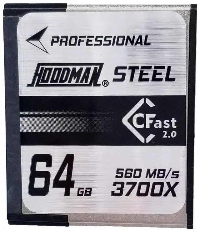Main image of Hoodman 64GB CFast 2.0 Steel Memory Card