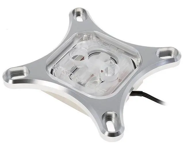 Alt view image 2 of 5 - XSPC RayStorm Edge CPU Water Block, Intel, Addessable RGB, Silver
