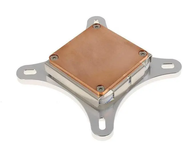 Alt view image 4 of 5 - XSPC RayStorm Edge CPU Water Block, Intel, Addessable RGB, Silver