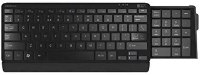 Main image of Posturite Wireless Bluetooth Number Slide Compact Keyboard, 9820013