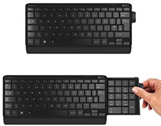 Alt view image 3 of 5 - Posturite Wireless Bluetooth Number Slide Compact Keyboard, 9820013