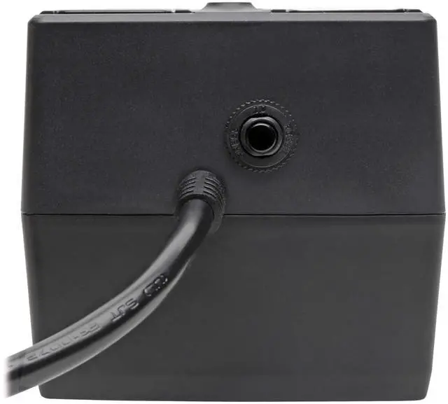 Alt view image 3 of 5 - Tripp Lite 550VA UPS Battery Backup Uninterruptible Power Supply Surge Protector, 10 Outlets, Dataline Protection, USB Monitoring, Home & Office, 3-Year Warranty & $100,000 Insurance (INTERNET550U)