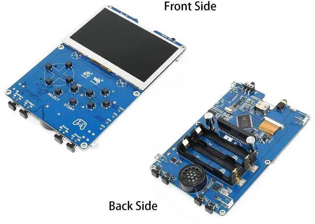 Alt view image 5 of 5 - GamePi43 Accessories Kit for Raspberry Pi 4B/3B+/3B/2B/B+ Portable Retro Video Handheld Game Console with 4.3inch IPS Display 800x480 Pixel 60 fps Smooth Gaming Experience Speaker Earphone Jack