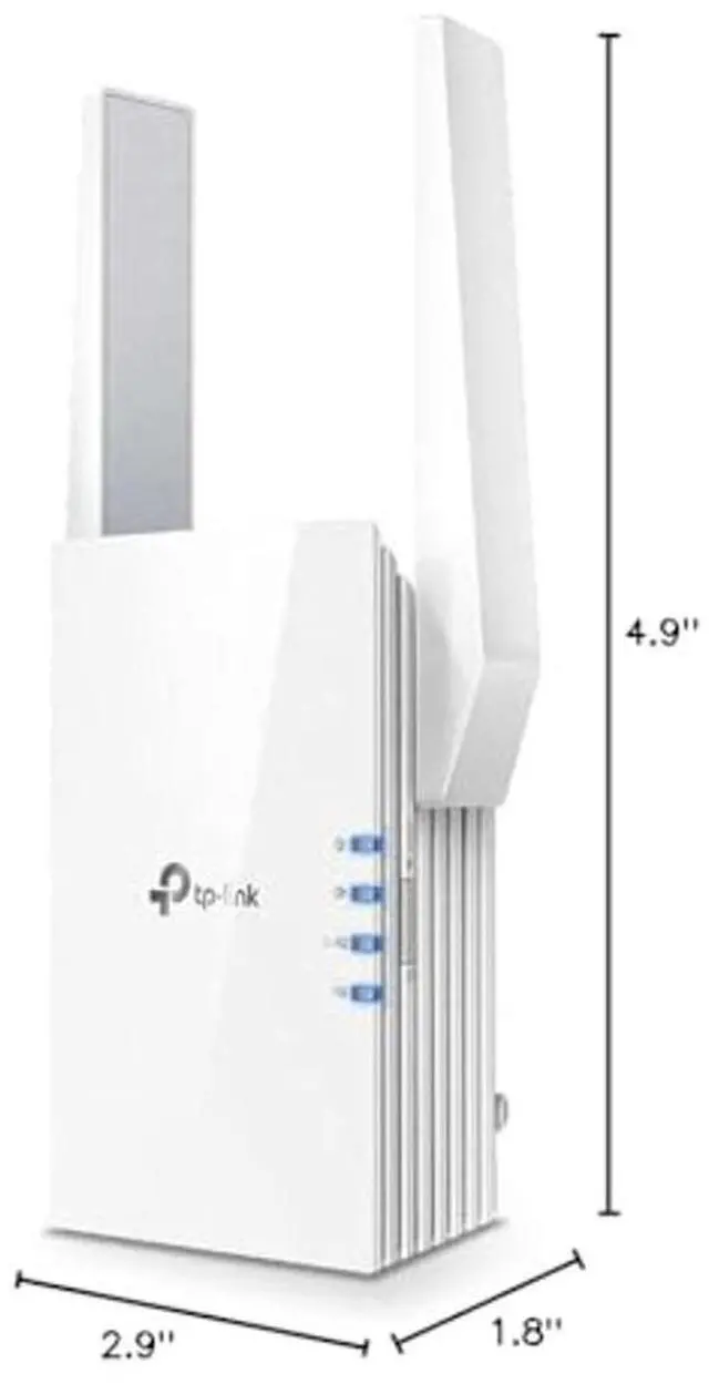 Alt view image 3 of 3 - TP-Link AX1500 WiFi Extender Internet Booster, WiFi 6 Range Extender Covers up to 1500 sq.ft and 25 Devices,Dual Band up to 1.5Gbps Speed, AP Mode w/Gigabit Port, APP Setup, OneMesh Compatible(RE505X)