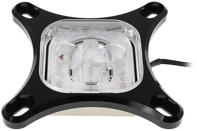 Alt view image 3 of 5 - XSPC RayStorm Edge CPU Water Block, Intel, Addessable RGB, Black