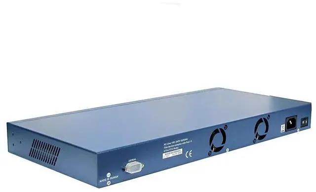 Alt view image 3 of 4 - SEDNA - ES-1024 24 Port 10/100 Managed Smart Switch (with TP+2 slots)