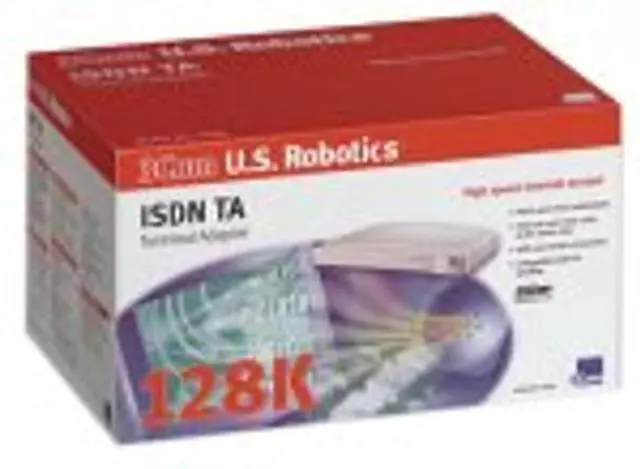 Main image of 3Com U.S. Robotics ISDN Pro Terminal Adapter with USB and RS232 Serial Cable