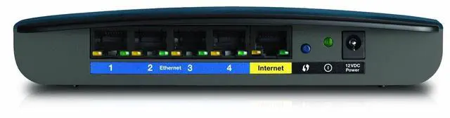 Alt view image 4 of 5 - Linksys N600+ Wi-Fi Wireless Dual-Band+ Router with Gigabit Ports, Smart Wi-Fi App Enabled to Control Your Network from Anywhere (EA2700)