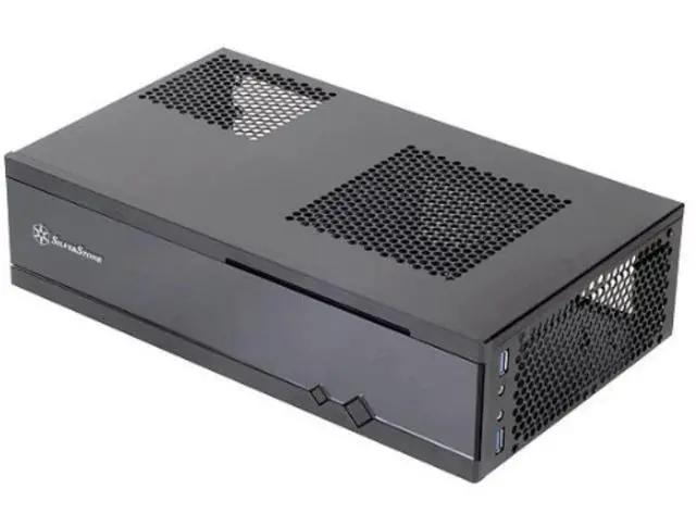 Main image of Silverstone 0.8mm Steel Body Tek Acrylic Front Panel for Mini-ITX Media Center/HTPC Case Cases ML05B