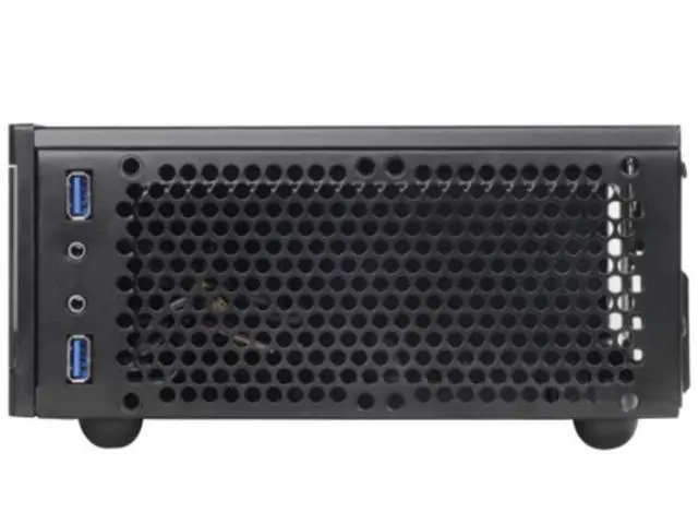 Alt view image 4 of 4 - Silverstone 0.8mm Steel Body Tek Acrylic Front Panel for Mini-ITX Media Center/HTPC Case Cases ML05B