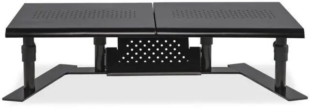 Alt view image 4 of 5 - Allsop 31883 Metal Art ErgoTwin Dual Monitor Stand