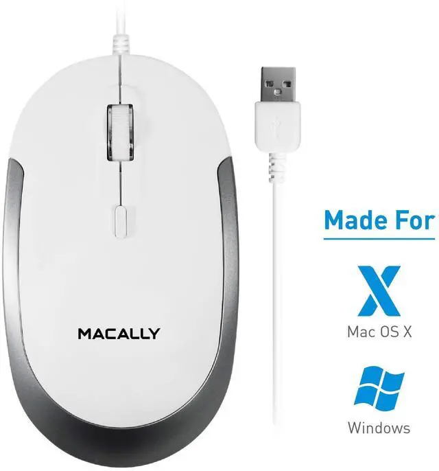 Alt view image 5 of 5 - Macally Ultra Slim Wired Computer Keyboard, Silent Wired Mouse, and an Ergonomic Laptop Stand, Work from Home Efficiently
