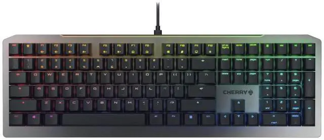 Main image of Cherry MV 3.0 Viola Wired Mechanical Gaming Keyboard. RGB Backlight with Cross Linear Viola Switches. from The Makers of The MX Switch. (Black)