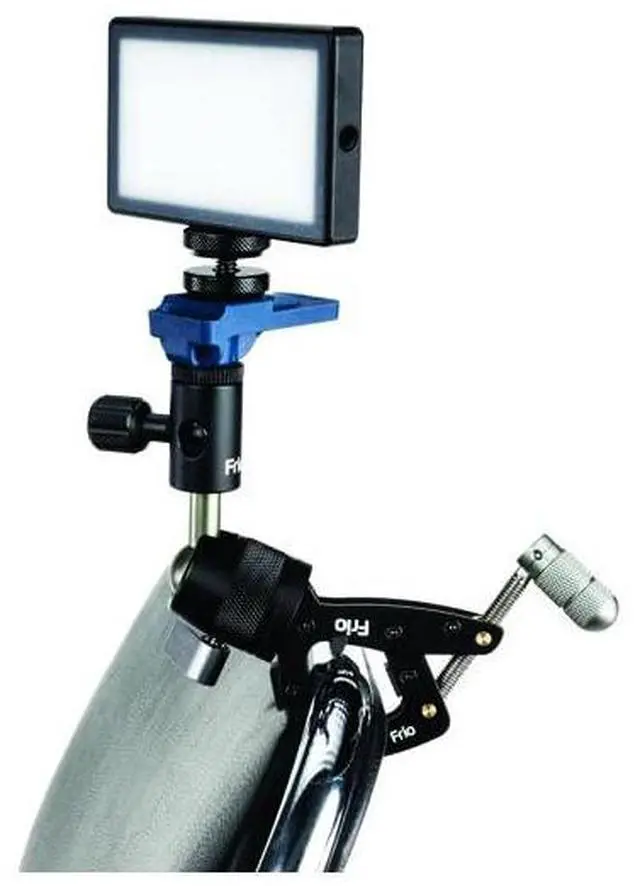 Alt view image 5 of 5 - Frio Grasp Mini Multipurpose Clamp Cold Shoe Setup