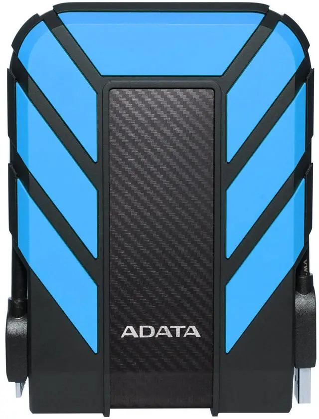Alt view image 2 of 5 - ADATA HD710 Pro 2TB USB 3.1 IP68 Waterproof/Shockproof/Dustproof Ruggedized External Hard Drive, Blue (AHD710P-2TU31-CBL)