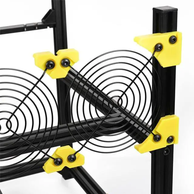 Alt view image 4 of 5 - Veddha V3C 6-GPU Mining Case Aluminum Stackable Mining Rig Open Air Frame Case with Fan Mount - Ethereum(ETH,ETC)/ZCash(ZEC)/Monero(XMR)/Bitcoin(BTC)/Siacoin(SC)