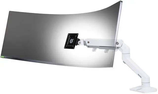 Alt view image 4 of 5 - Ergotron  HX Heavy Duty Tilt Pivot  for 1000R, Ultrawide Curved Monitors, Screen Depth 6-12  Add-on for HX Desk and HX Wall Monitor Arms