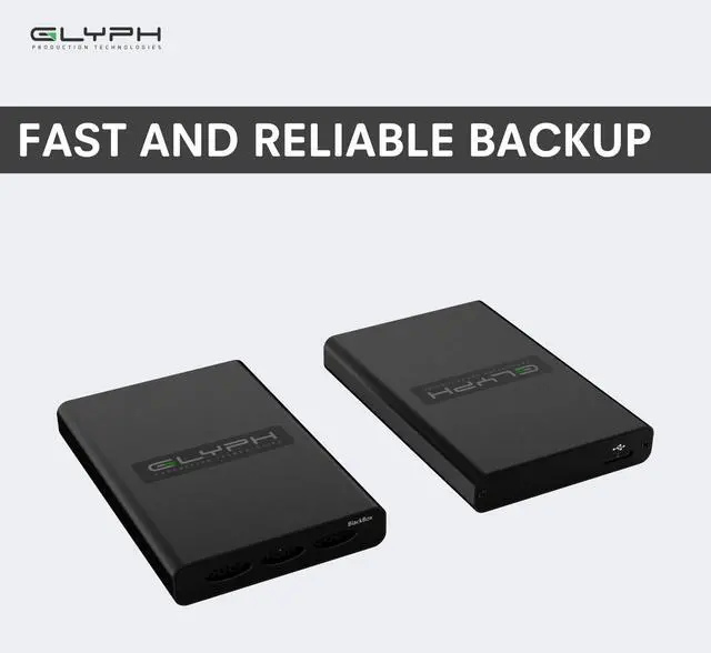 Alt view image 2 of 3 - Glyph BlackBox Mobile Portable Hard Drive (1TB)